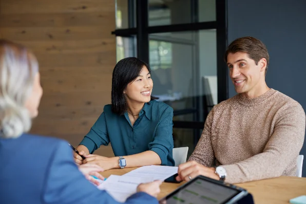 A client consultation with the Roadmap network